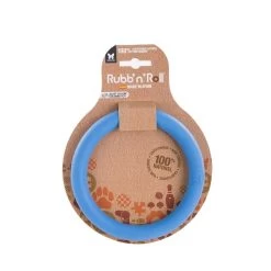 Rubb'n'Roll Color Jouet Chien Anneau Bleu 145 Mm