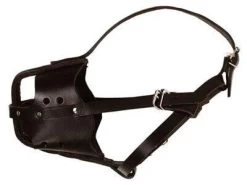 Zolux Muselière Policière En Cuir T6