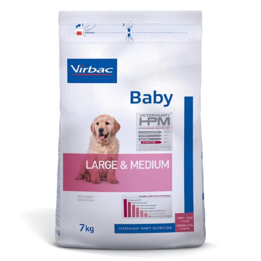 Virbac Veterinary HPM Baby Large & Medium Dog 7 Kg 3 Virbac Veterinary HPM Baby Large & Medium Dog 7 Kg
