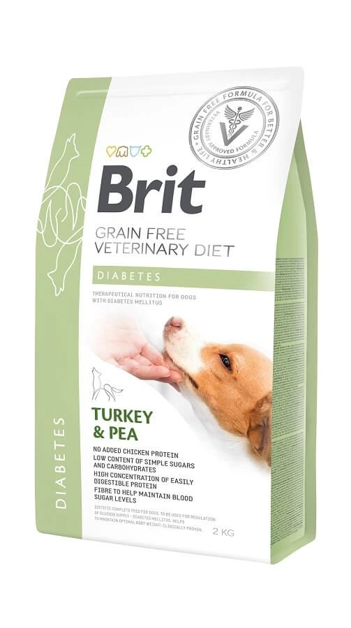 Brit Vet Diet Dog Diabetes Grain Free 2 Kg 3 Brit Vet Diet Dog Diabetes Grain Free 2 Kg