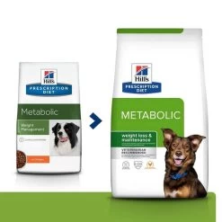 Hill's Prescription Diet Canine Metabolic 4 Kg -Fournitures pour animaux 52742209906 0 prescription diet chien metabolic croquettes poulet 1 1