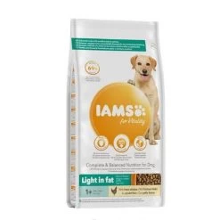 IAMS Vitality Croquettes Chien Adulte Light Poulet 12 Kg