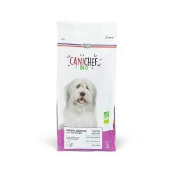 Canichef Croquettes BIO Chien Senior 2 Kg 7 Canichef Croquettes BIO Chien Senior 2 Kg -Fournitures pour animaux 63716 croquettes bio chien senior 2kg face