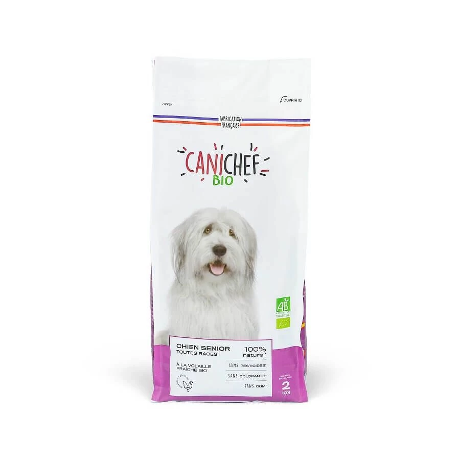 Canichef Croquettes BIO Chien Senior 2 Kg 4 Canichef Croquettes BIO Chien Senior 2 Kg – Image 2