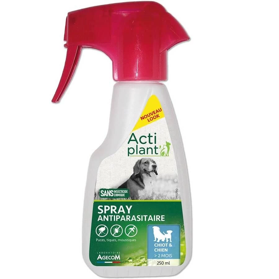 Actiplant Spray Antiparasitaire Pour Chien Et Chiot 250 Ml 3 Actiplant Spray Antiparasitaire Pour Chien Et Chiot 250 Ml