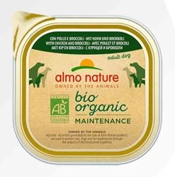 Almo Nature Chien Bio Maintenance Poulet Brocoli 9 X 300 G