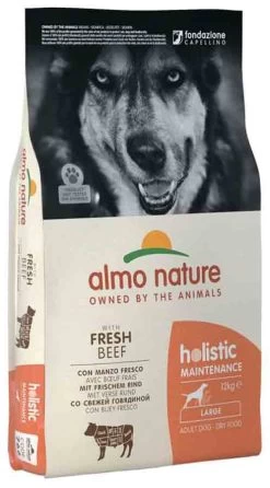 Almo Nature Chien Holistic Chien Large Boeuf 12 Kg