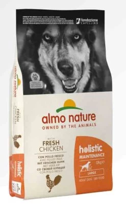 Almo Nature Chien Holistic Adult Large Poulet 12 Kg