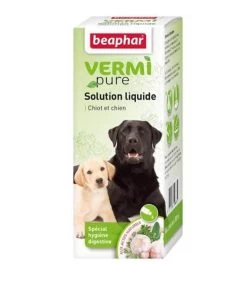 Beaphar Vermipure Pour Chiot Et Petit Chien -15 Kg 50 Ml