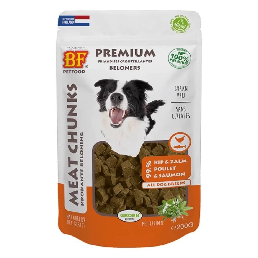 Biofood Friandise Chien Croustillante Poulet Saumon 200 G
