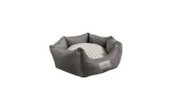 Bubimex Sofa Hexagonal Déhoussable Gris 65 X 65 Cm