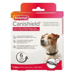 Beaphar Canishield Collier Petit Chien Contre Puces, Tiques, Moustiques 48 Cm