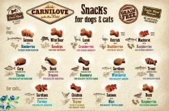 Carnilove Crunchy Snack Maquereau & Framboises Chien 200 G -Fournitures pour animaux carnilove crunchy snack la compagnie des animaux 3 1 1 1 1
