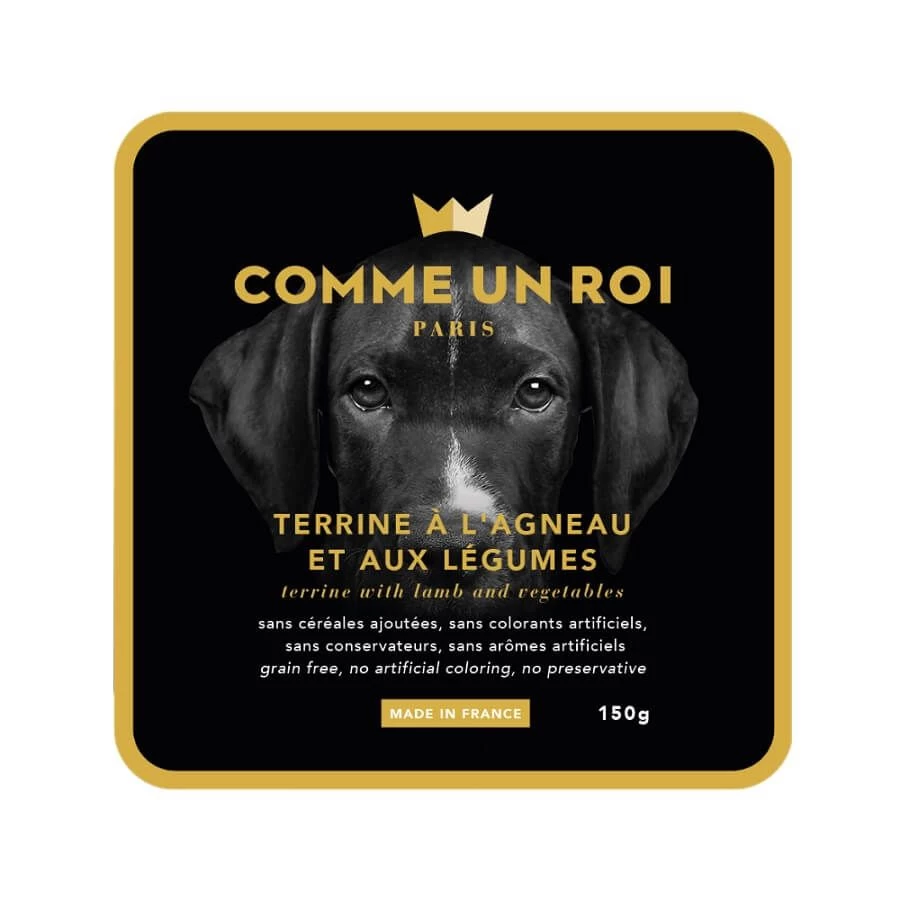 Comme Un Roi Chien Agneau Légumes 11 X 150 G 3 Comme Un Roi Chien Agneau Légumes 11 X 150 G