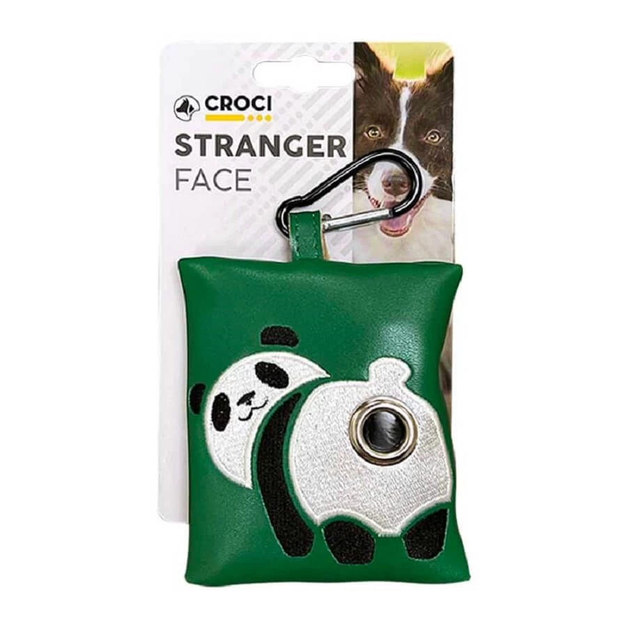 Croci Distributeur Sac Stranger Face Panda 3 Croci Distributeur Sac Stranger Face Panda