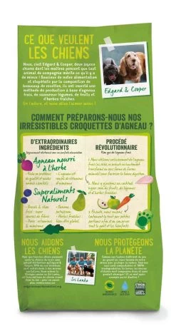 Edgard & Cooper Agneau Frais Sans Céréales Chien Adulte 7 Kg -Fournitures pour animaux edgard cooper croquettes agneau frais sans ce re ale chien adulte 7 kg2