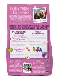 Edgard & Cooper Chevreuil Frais & Canard Sans Céréales Chien Adult 700 G 12 Edgard & Cooper Chevreuil Frais & Canard Sans Céréales Chien Adult 700 G -Fournitures pour animaux edgard cooper croquettes chevreuil frais canard sans ce re ale chien adulte 700 g