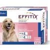 Effitix Spot On Grand Chien 20 - 40 Kg 24 Pipettes -Fournitures pour animaux effitix 20 40x4france
