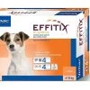 Effitix Spot On Petit Chien 4 - 10 Kg 24 Pipettes 2 Effitix Spot On Petit Chien 4 - 10 Kg 24 Pipettes -Fournitures pour animaux effitix 4 10x4france