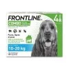 Frontline Combo Chien 10-20 Kg 4 Pipettes -Fournitures pour animaux frontline combo chien 10 20 kg 4 pipettes