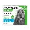 Frontline Combo Chien 10-20 Kg 6 Pipettes -Fournitures pour animaux frontline combo chien 10 20 kg 6 pipettes