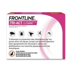 Frontline Tri Act Spot On Très Grand Chien 40 - 60 Kg 3 Pipettes -Fournitures pour animaux frontline tri act spot on tres grand chien 40 60 kg 3 pipettes 2