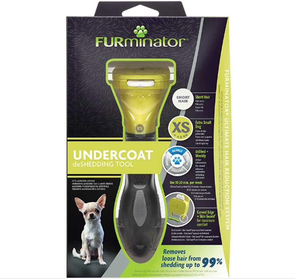 Furminator Brosse Pour Chien Poils Courts XS 3 Furminator Brosse Pour Chien Poils Courts XS