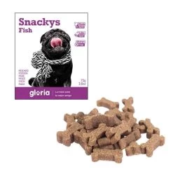 Gloria Snackys Friandises Au Poisson Sans Gluten Pour Chien 75 G