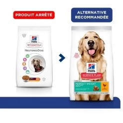 Hill's Science Plan VetEssentials Neutered Dog Adult Large Breed Poulet 12 Kg