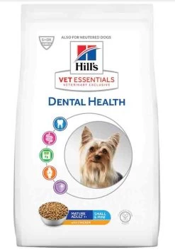 Hill's Science Plan VetEssentials Canine Mature Dental Health Small & Mini Poulet 2 Kg -Fournitures pour animaux hill s vetessentials canine mature mini