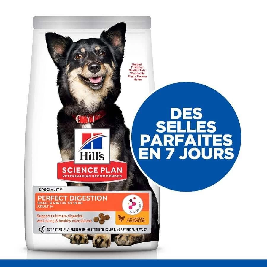 Hill's Science Plan Hill's Science Plan Canine Adult Perfect Digestion Small & Mini 6 Kg – Image 2
