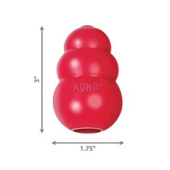 KONG Classic Rouge Small -Fournitures pour animaux kong classic rouge small8
