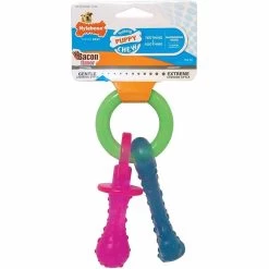 Nylabone Puppy Teething Chew Sucettes Au Bacon XS