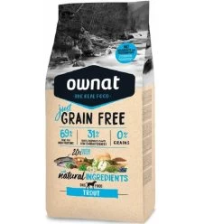 Ownat Grain Free Just Truite Chien 3 Kg