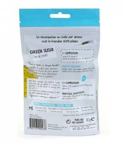 Parole De Truffes Friandises Sushi De Poulet Pour Chat Et Chien 80 G - Destockage 5 Parole De Truffes Friandises Sushi De Poulet Pour Chat Et Chien 80 G - Destockage -Fournitures pour animaux parole de truffes friandises sushi de poulet pour chat et chien 80 g2