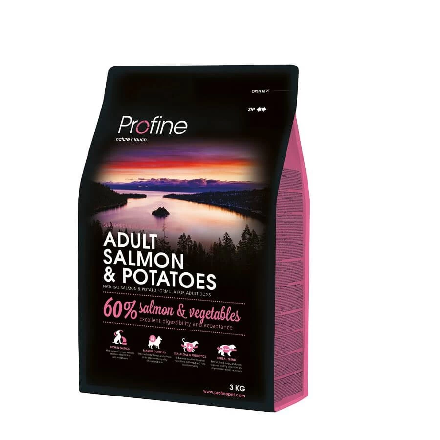 Profine Croquettes Chien Adulte Au Saumon 3 Kg 3 Profine Croquettes Chien Adulte Au Saumon 3 Kg