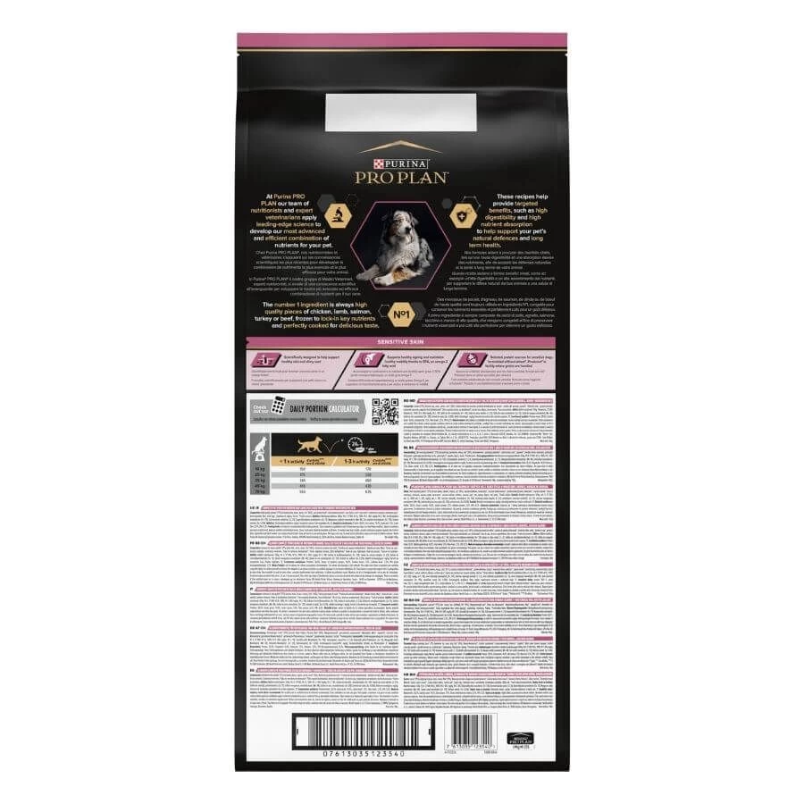 Purina Proplan Chien Medium-Large Adult 7+ Sensitive Skin Saumon OPTIDERMA 14 Kg 5 Purina Proplan Chien Medium-Large Adult 7+ Sensitive Skin Saumon OPTIDERMA 14 Kg – Image 3