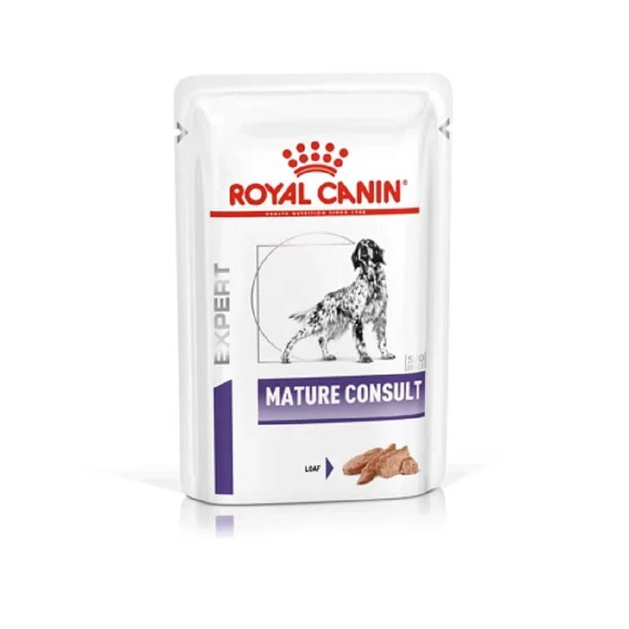 Royal Canin Vet Chien Mature Consult 12 X 85 G 3 Royal Canin Vet Chien Mature Consult 12 X 85 G
