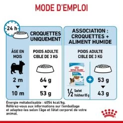 Royal Canin Vet Puppy X-Small Chiot De 2 à 10 Mois 3 Kg -Fournitures pour animaux royal canin puppy x small chiot 7 1