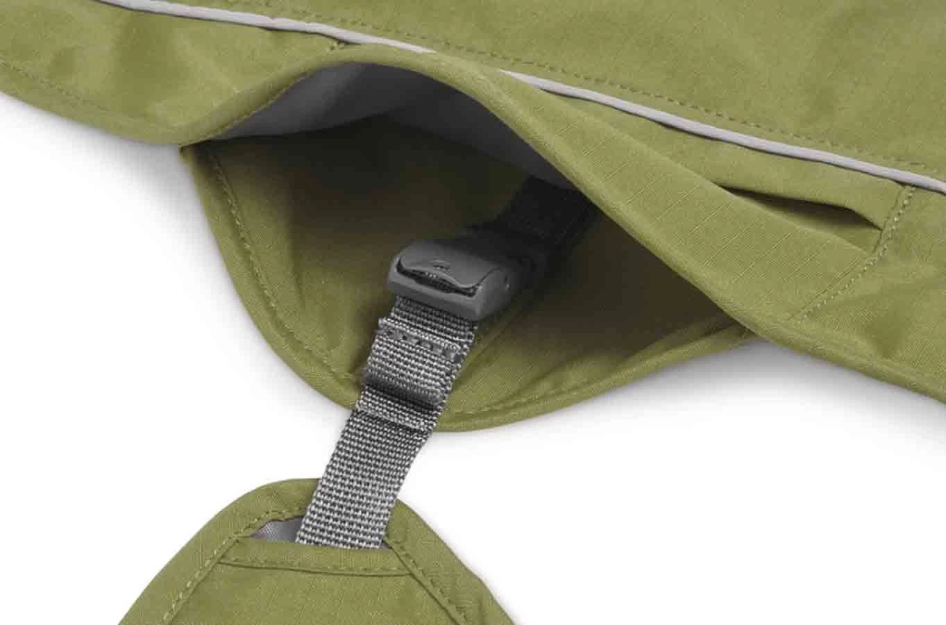 Ruffwear Overcoat Fuse Harness Jacket Vert XXS - Destockage 8 Ruffwear Overcoat Fuse Harness Jacket Vert XXS - Destockage – Image 6