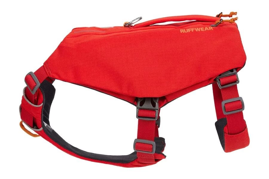 Ruffwear Harnais Switchbak Rouge Pour Chien XS 7 Ruffwear Harnais Switchbak Rouge Pour Chien XS – Image 5