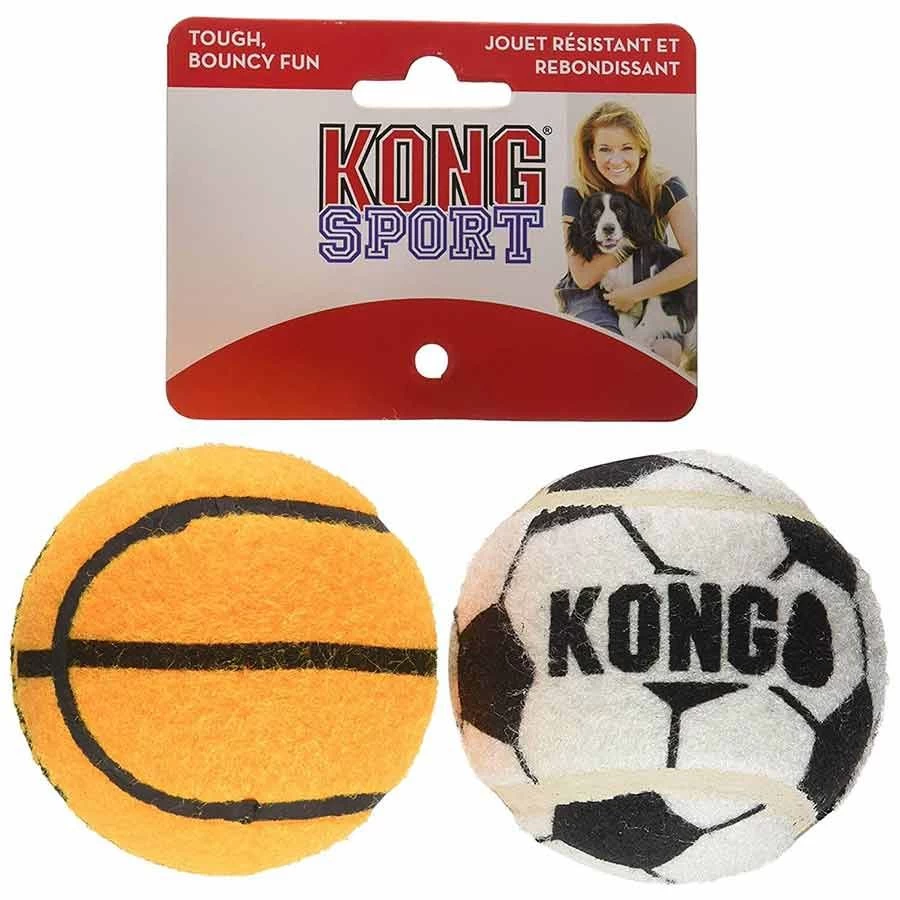 KONG Sport Balls L Pour Chien X2 3 KONG Sport Balls L Pour Chien X2