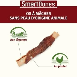Smartbones Sticks Mini Wrap Au Poulet Pour Chien 5 Pcs -Fournitures pour animaux smartbones sticks mini wrap au poulet 5 pcs 3