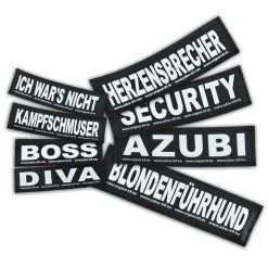 2 Stickers Velcro Julius K9 Taille L MONSTER