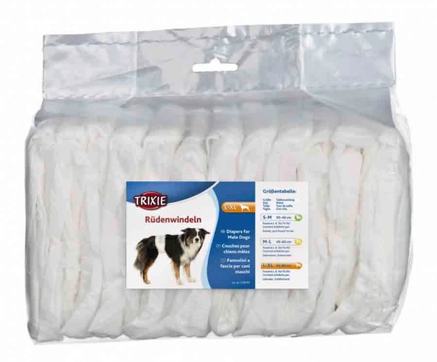 Trixie Couches Pour Chiens Mâles L-XL 3 Trixie Couches Pour Chiens Mâles L-XL