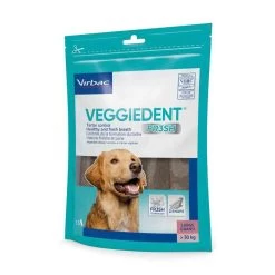 Veggiedent FRESH L Lamelles Dentaires Chien -Fournitures pour animaux veggiedent fr3sh l lamelles dentaires chien de plus de 30 kg3