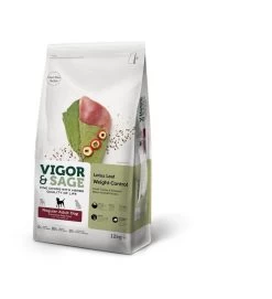 Vigor & Sage Chien Medium Algue/Dinde 12 Kg - Destockage