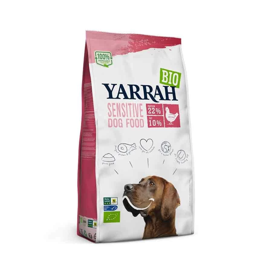 Yarrah Bio Croquettes Sensitive Au Poulet Pour Chien Adulte 2 Kg