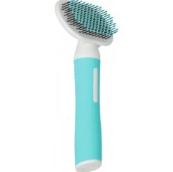 Zolux Anah Brosse Slicker Doux Puppy Bleu -Fournitures pour animaux zolux anah brosse slicker doux bleu pour chien