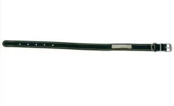 Zolux Collier En Cuir Piqué Noir 55 Cm - Destockage